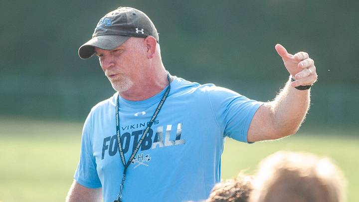 Hoggard football coach Craig Underwood led his team to an impressive opening win over Richmond in a battle of North Carolina state powers. Hoggard football coach Craig Underwood led his team to an impressive opening win over Richmond in a battle of North Carolina state powers.