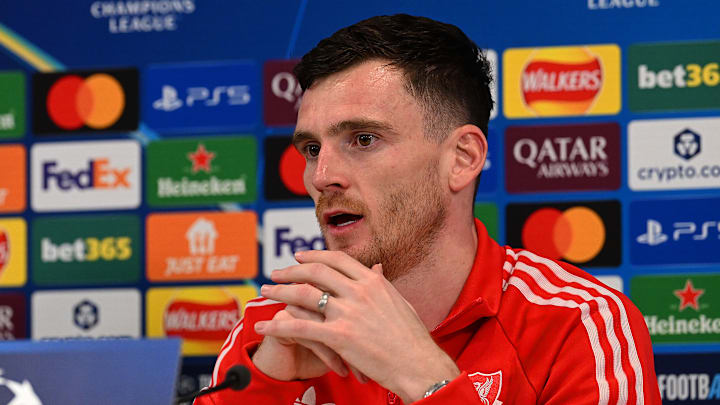 Liverpool FC Training Session And Press Conference - UEFA Champions League 2025/26 Round of 16