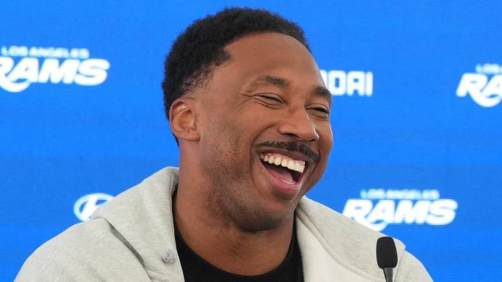 Los Angeles Rams edge rusher Myles Garrett. Los Angeles Rams edge rusher Myles Garrett.