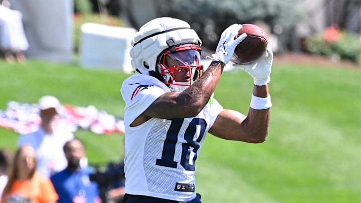 New England Patriots wide receiver Kyle Williams