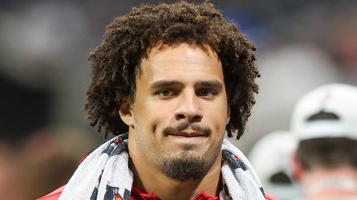 Atlanta Falcons linebacker Bralen Trice Atlanta Falcons linebacker Bralen Trice