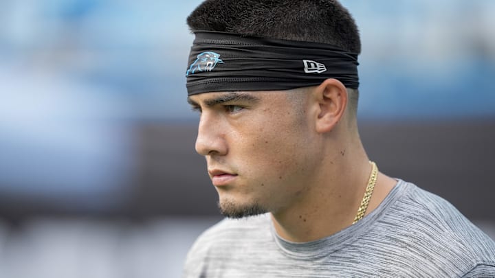 Carolina Panthers wide receiver Brycen Tremayne