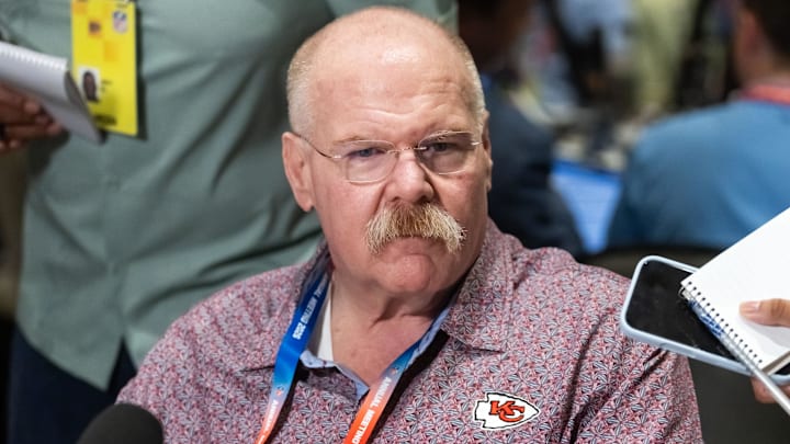 Kansas City Chiefs head coach Andy Reid