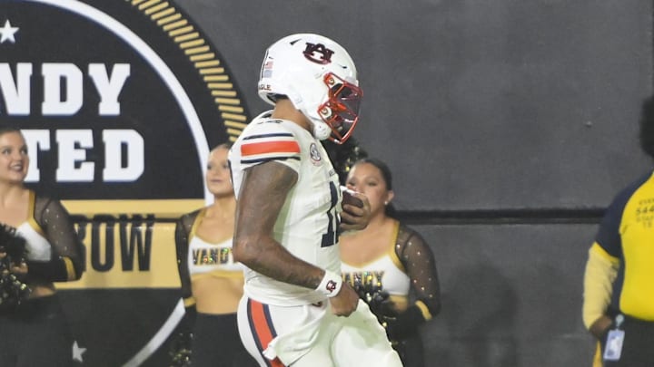 Auburn Tigers quarterback Ashton Daniels had a career day in the loss to Vanderbilt.