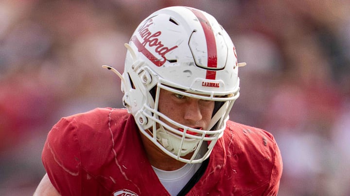 Stanford Cardinal tight end Sam Roush