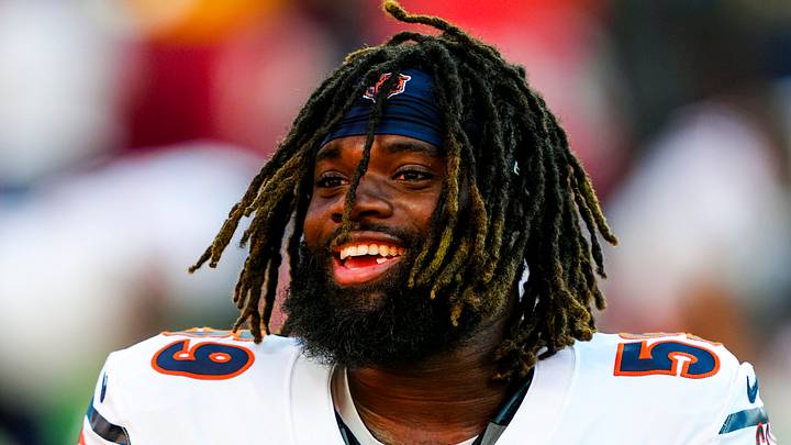 Chicago Bears defensive end Jamree Kromah Chicago Bears defensive end Jamree Kromah
