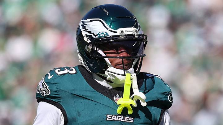 Philadelphia Eagles wide receiver Dontayvion Wicks Philadelphia Eagles wide receiver Dontayvion Wicks