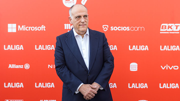 Javier Tebas has taken a dim view of Real Madrid's tantrum
