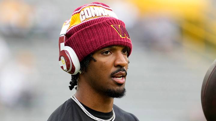 Washington Commanders quarterback Jayden Daniels Washington Commanders quarterback Jayden Daniels