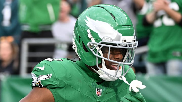 Philadelphia Eagles wide receiver Jahan Dotson Philadelphia Eagles wide receiver Jahan Dotson