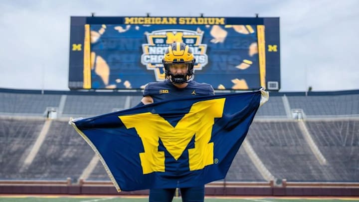 Michigan tight end commit Andrew Olesh 