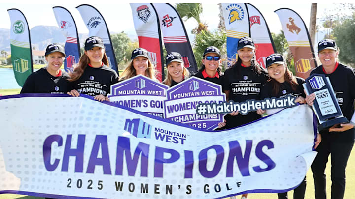 UNLV Women's Golf 2025 Mountain West Champions