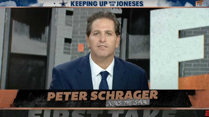 Peter Schrager joins ‘First Take’ for the first time.