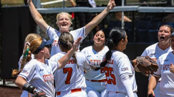 UT-Tyler Softball wins the 2025 Division II Softball National Championship in back-to-back season.