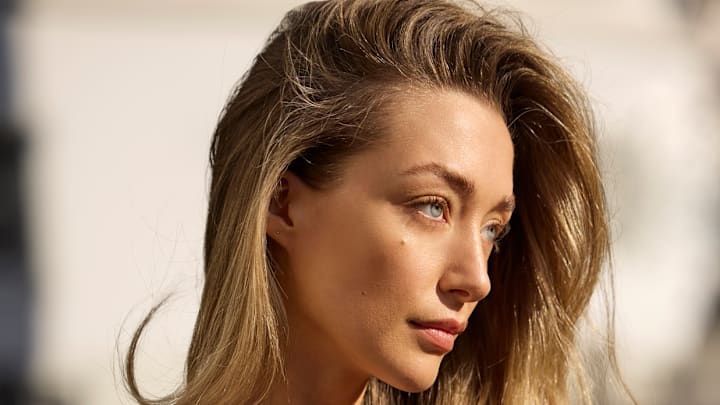 Penny Lane was photographed by Derek Kettela in Switzerland. Penny Lane was photographed by Derek Kettela in Switzerland.