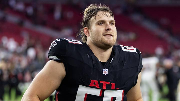 Atlanta Falcons offensive lineman Jack Nelson Atlanta Falcons offensive lineman Jack Nelson
