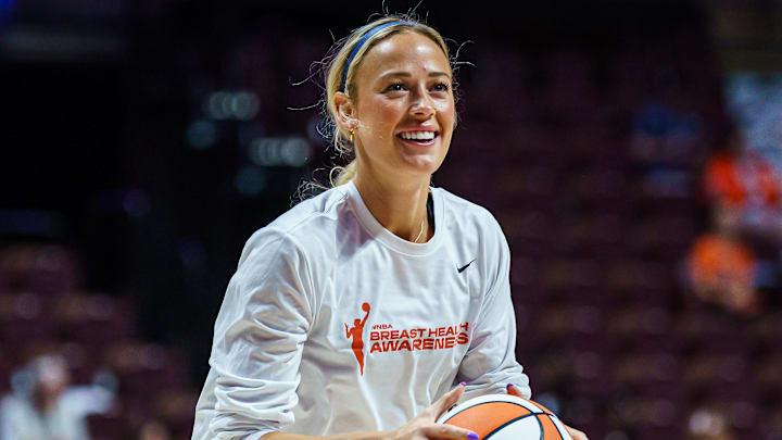 Sophie Cunningham is eyeing a career in broadcasting one day. Sophie Cunningham is eyeing a career in broadcasting one day.