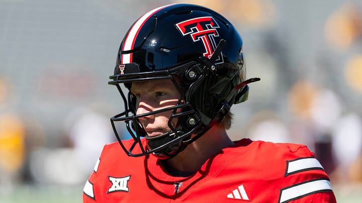 Oct 18, 2025; Tempe, Arizona, USA; Texas Tech Red Raiders quarterback Will Hammond (15) against the Arizona State Sun Devils at Mountain America Stadium. Mandatory Credit: Mark J. Rebilas-Imagn Images Oct 18, 2025; Tempe, Arizona, USA; Texas Tech Red Raiders quarterback Will Hammond (15) against the Arizona State Sun Devils at Mountain America Stadium. Mandatory Credit: Mark J. Rebilas-Imagn Images