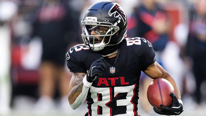 Former Atlanta Falcons wide receiver Deven Thompkins against the Arizona Cardinals. Former Atlanta Falcons wide receiver Deven Thompkins against the Arizona Cardinals.