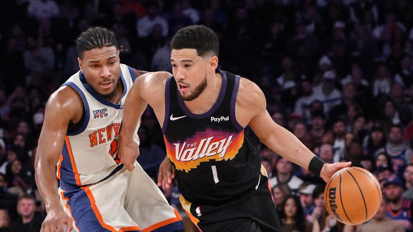 Why Devin Booker Refused to Sit Out vs Knicks Despite Ankle Sprain
