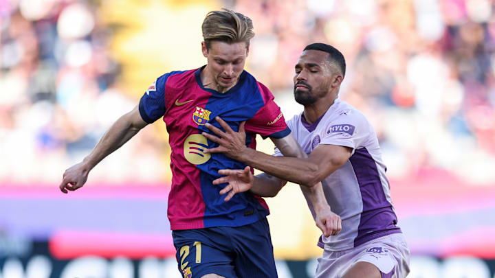 Frankie de Jong y Yangel Herrera durante la temporada pasada