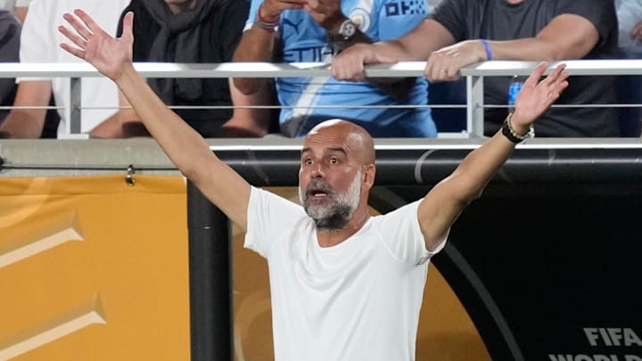 Pep Guardiola has a contract at Man City until 2027.