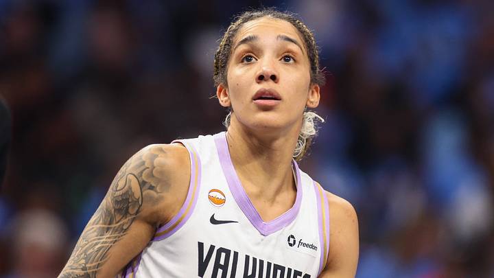 Oct 21, 2026; Atlanta, Georgia, USA; Golden State Valkyries forward Gabby Williams (1) in action against the Atlanta Dream in the third quarter during game three of the 2026 WNBA Finals at State Farm Arena. Mandatory Credit: Brett Davis-Imagn Images Oct 21, 2026; Atlanta, Georgia, USA; Golden State Valkyries forward Gabby Williams (1) in action against the Atlanta Dream in the third quarter during game three of the 2026 WNBA Finals at State Farm Arena. Mandatory Credit: Brett Davis-Imagn Images