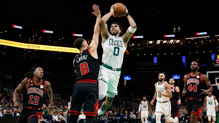 Boston Celtics, Chicago Bulls, Celtics injury report, Jayson Tatum, Zach LaVine, Sam Hauser, Coby White, Al Horford