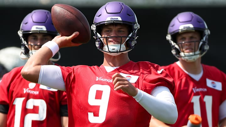 Minnesota Vikings QB J.J. McCarthy