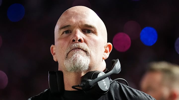 Washington Commanders head coach Dan Quinn Washington Commanders head coach Dan Quinn