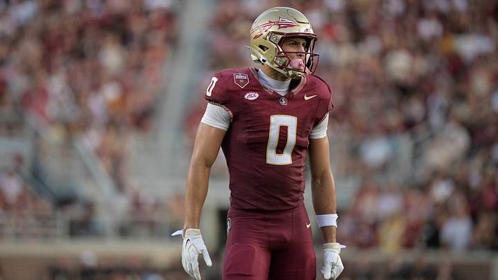 Florida State wide receiver Duce Robinson (0)