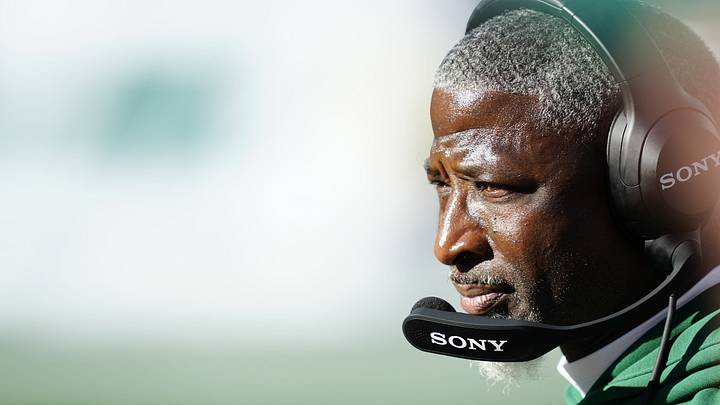 New York Jets head coach Aaron Glenn
