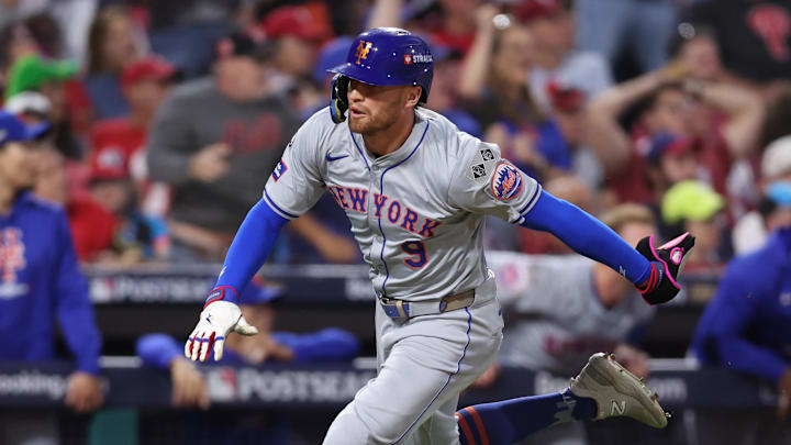 Mets outfielder Brandon Nimmo provided the go-ahead single in Saturday’s eighth-inning rally.