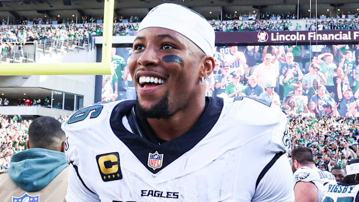 Philadelphia Eagles running back Saquon Barkley has made a stunning claim against the New York Giants regarding his failed negotiations with the club. Philadelphia Eagles running back Saquon Barkley has made a stunning claim against the New York Giants regarding his failed negotiations with the club.