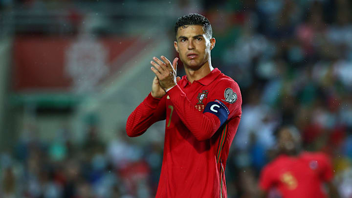 Cristiano Ronaldo lors de la rencontre entre le Portugal et le Luxembourg. Cristiano Ronaldo lors de la rencontre entre le Portugal et le Luxembourg.