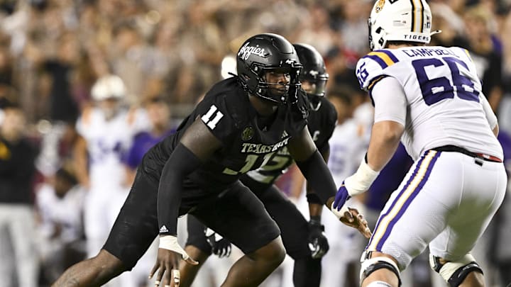 The Atlanta Falcons target Texas A&M's Nic Scourton to bolster their edge presence in SI.com's latest mock draft.