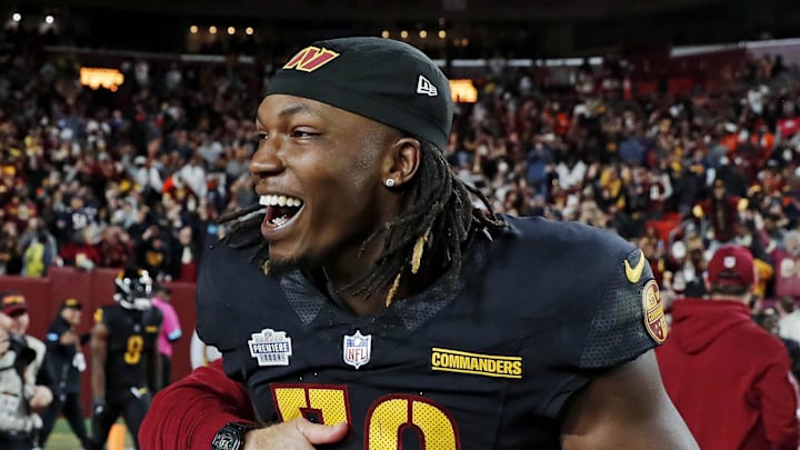 Washington Commanders linebacker Jordan Magee Washington Commanders linebacker Jordan Magee