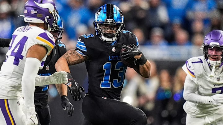 Detroit Lions running back Craig Reynolds (13).