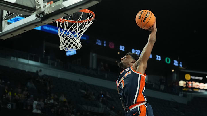 Auburn is set to take on a highly ranked Michigan team out in Las Vegas