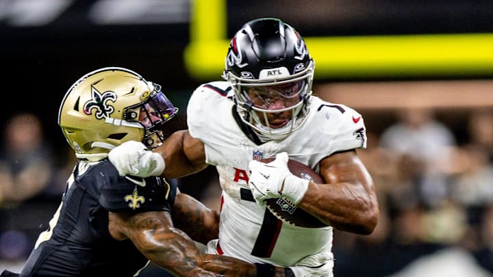 Bijan Robinson has been one of the best running backs in the NFL this season, and arguably the best over the last month. Bijan Robinson has been one of the best running backs in the NFL this season, and arguably the best over the last month.