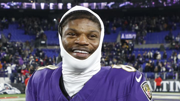 Baltimore Ravens quarterback Lamar Jackson