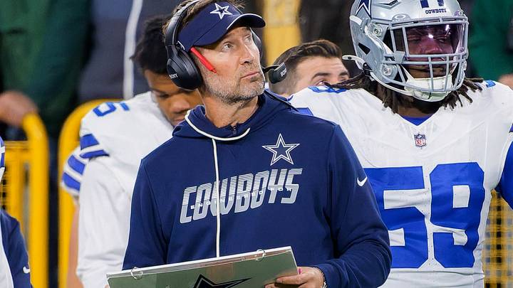 Dallas Cowboys head coach Brian Schottenheimer during the game against the Green Bay Packers. Dallas Cowboys head coach Brian Schottenheimer during the game against the Green Bay Packers.