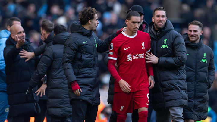 Nunez & Guardiola had to be separated