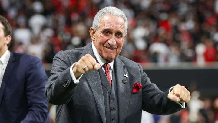 Atlanta Falcons owner Arthur Blank strikes a very different image than Carolina Panthers owner David Tepper.