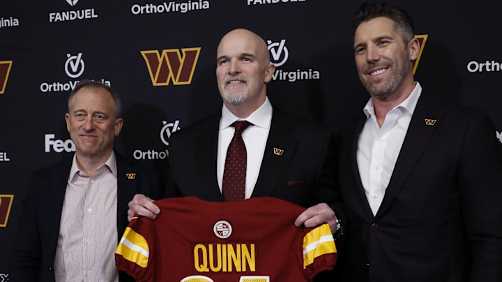 Josh Harris, Dan Quinn and Adam Peters