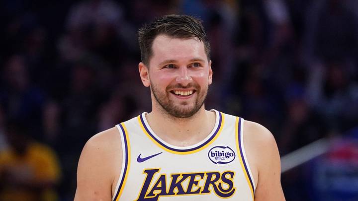Los Angeles Lakers guard Luka Doncic Los Angeles Lakers guard Luka Doncic
