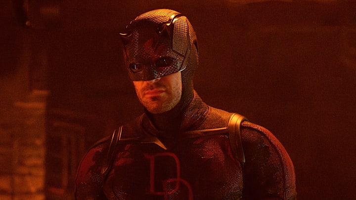 Matt Murdock/Daredevil (Charlie Cox) in Marvel Television's DAREDEVIL: BORN AGAIN SEASON 2, exclusively on Disney+. 