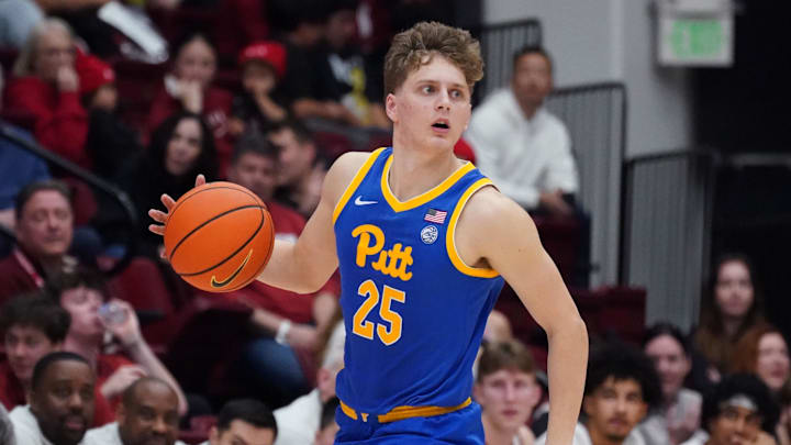 Pittsburgh Panthers guard Nojus Indrusaitis 