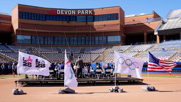 Olympic softball will be played in Oklahoma City during the LA28 Games.