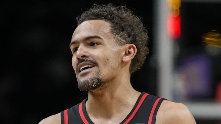 Trae Young #11 of the Atlanta Hawks